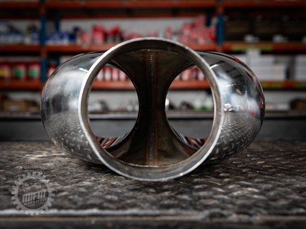 5 Inch Chrome Dual Exhaust Tip - Make It Fit Motorsports